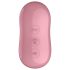 Satisfyer Cotton Candy - luftbølge klitorisvibrator (koral)
