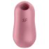 Satisfyer Cotton Candy - luftbølge klitorisvibrator (koral)