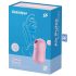 Satisfyer Cotton Candy - genopladelig lufttryks-klitorisvibrator (lilla)