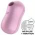 Satisfyer Cotton Candy - klitorisvibrator med luftbølger - genopladelig - lilla