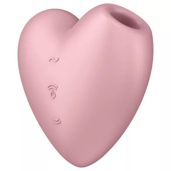 Satisfyer Cutie Heart - klitorisvibrator - lufttrykbølger - pink