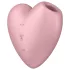 Satisfyer Cutie Heart - klitorisvibrator - lufttrykbølger - pink