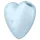 Satisfyer Cutie Heart - klitorisvibrator med lufttryk - genopladelig - blå
