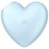 Satisfyer Cutie Heart - genopladelig luftbølge klitorisstimulator (blå)