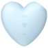 Satisfyer Cutie Heart - genopladelig luftbølge klitorisstimulator (blå)