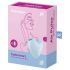 Satisfyer Cutie Heart - genopladelig luftbølge klitorisstimulator (blå)