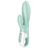 Satisfyer Air Pump Bunny 5 - App-styret oppustelig vibrator (mint)