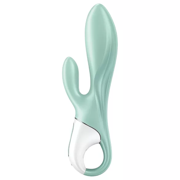 Satisfyer Air Pump Bunny 5 - App-styret oppustelig vibrator (mint)