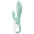 Satisfyer Air Pump Bunny 5 - smart oppustelig vibrator (mint)