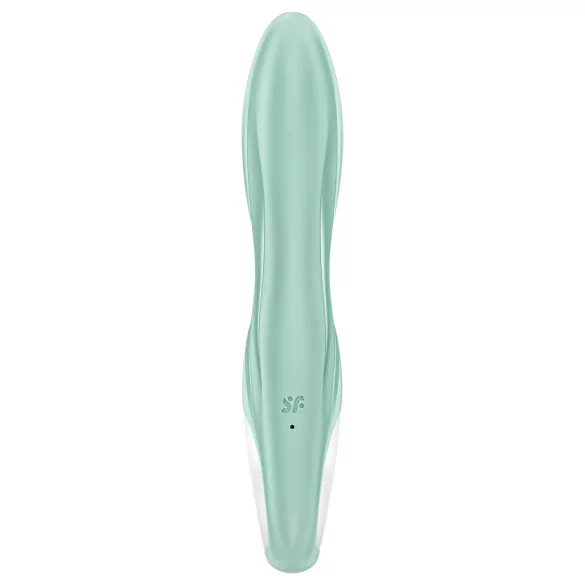 Satisfyer Air Pump Bunny 5 - App-styret oppustelig vibrator (mint)