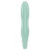 Satisfyer Air Pump Bunny 5 - App-styret oppustelig vibrator (mint)