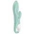 Satisfyer Air Pump Bunny 5 - smart oppustelig vibrator (mint)