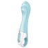 Satisfyer Air Pump Vibrator 5 - smart oppustelig vibrator (blå)
