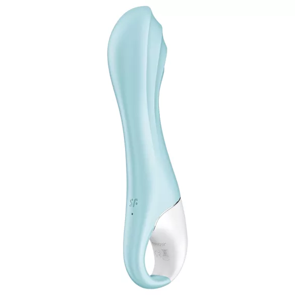 Satisfyer Air Pump Vibrator 5 - App-styret (blå)