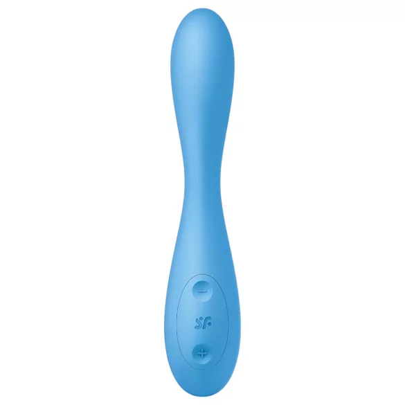 Satisfyer G-spot Flex 4 - App-styret G-punktsvibrator (turkis)