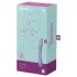Satisfyer - G-punkts vibrator - genopladelig, vandtæt - lilla