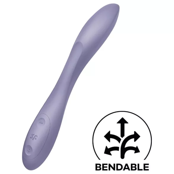 Satisfyer - G-punkts vibrator - genopladelig, vandtæt - lilla