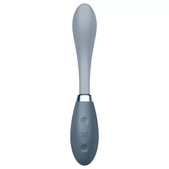 Satisfyer - G-punktsvibrator - fleksibel, genopladelig - grå