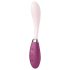 Satisfyer G-Spot Flex 3 - genopladelig G-punktsvibrator (pink/rød)