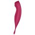Satisfyer Twirling Pro - smart 2i1 klitoris vibrator (rød)