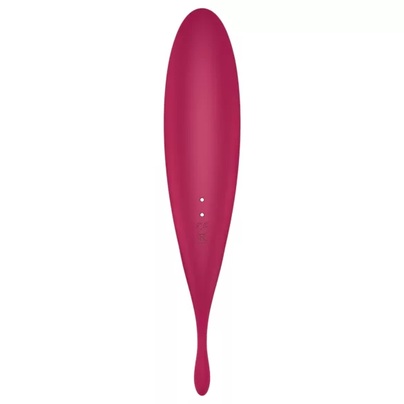 Satisfyer Twirling Pro - appstyret klitorisvibrator (rød)
