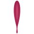 Satisfyer Twirling Pro - smart 2i1 klitoris vibrator (rød)