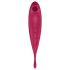 Satisfyer Twirling Pro - smart 2i1 klitoris vibrator (rød)