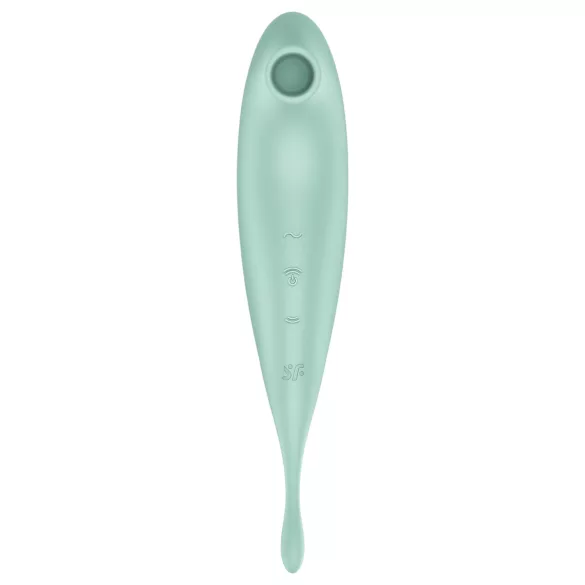Satisfyer Twirling Pro - App-styret klitorisvibrator (mint)