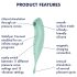 Satisfyer Twirling Pro - Smart 2i1 klitorisvibrator (mint)