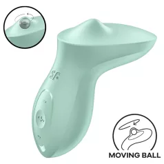  Satisfyer Exciterrr - klitorisvibrator med roterende perler - grøn