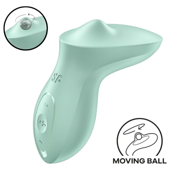 Satisfyer Exciterrr - roterende perlevibrator til klitoris (grøn)