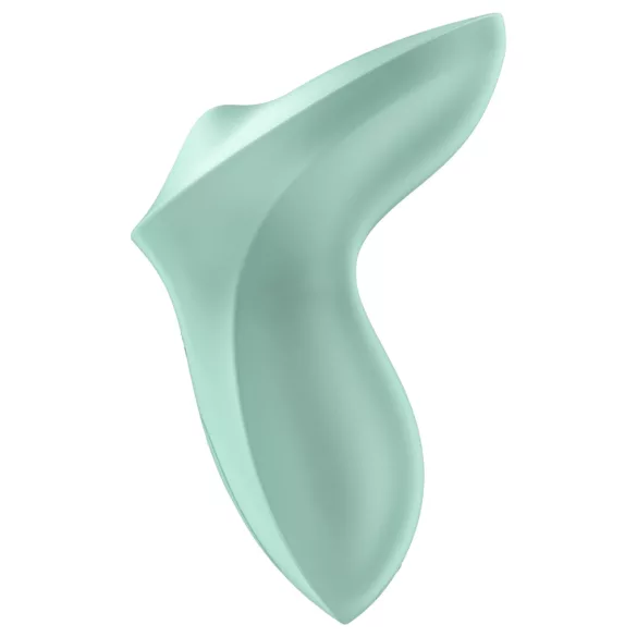Satisfyer Exciterrr - klitorisvibrator med roterende perler - grøn