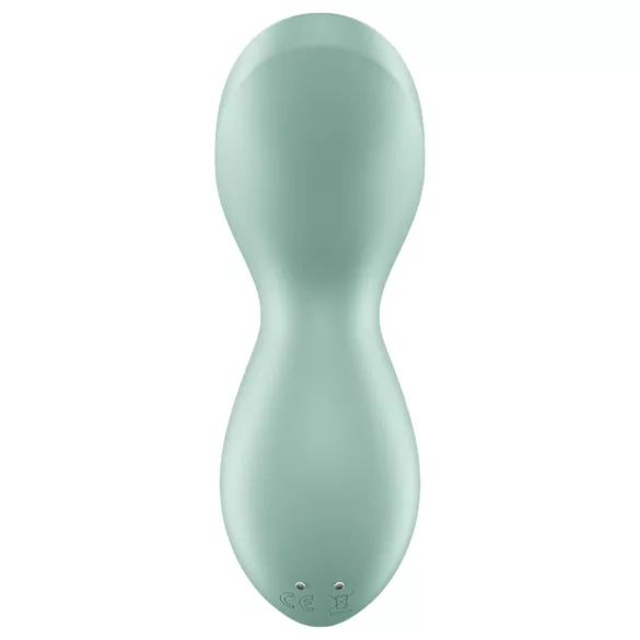 Satisfyer Exciterrr - klitorisvibrator med roterende perler - grøn