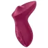 Satisfyer Exciterrr - klitorisvibrator med roterende perler - rød