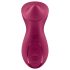 Satisfyer Exciterrr - roterende perlevibrator til klitoris (rød)