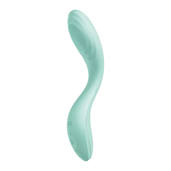 Satisfyer Rrrolling - G-punkts vibrator med bevægelige kugler - mintgrøn