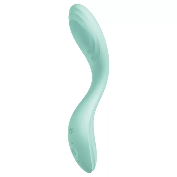 Satisfyer Rrrolling - G-punkts vibrator med bevægelige kugler - mintgrøn
