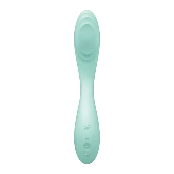 Satisfyer Rrrolling - G-punkts vibrator med bevægelige kugler - mintgrøn