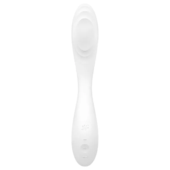 Satisfyer Rrrolling - G-punkt vibrator med bevægelige kugler - hvid