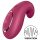 Satisfyer Dipping Delight - genopladelig klitoris vibrator (rød)