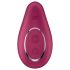 Satisfyer Dipping Delight - genopladelig klitoris vibrator (rød)