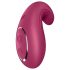 Satisfyer Dipping Delight - genopladelig klitoris vibrator (rød)