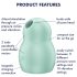 Satisfyer Pro To Go 1 - Genopladelig klitoris stimulator med luftbølger (mint)