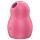 Satisfyer Pro To Go 1 - genopladelig lufttryksklitoris-stimulator (rød)