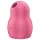 Satisfyer Pro To Go 1 - klitorisvibrator med trykbølger - genopladelig - rød