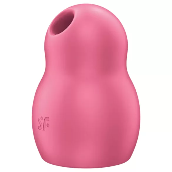 Satisfyer Pro To Go 1 - klitorisvibrator med trykbølger - genopladelig - rød