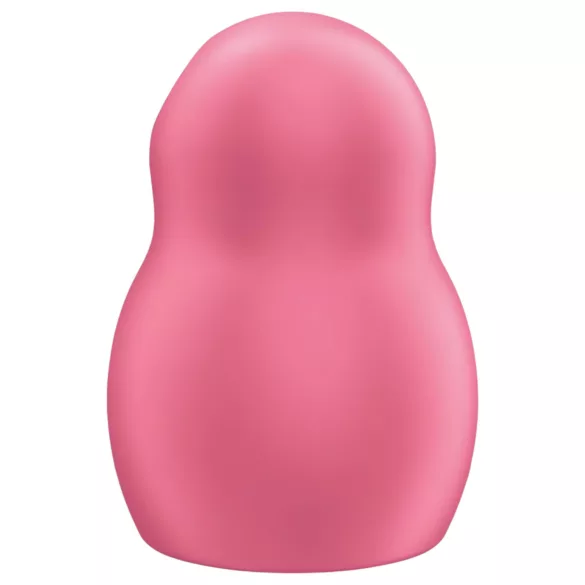 Satisfyer Pro To Go 1 - klitorisvibrator med trykbølger - genopladelig - rød