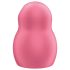Satisfyer Pro To Go 1 - genopladelig lufttryksklitoris-stimulator (rød)
