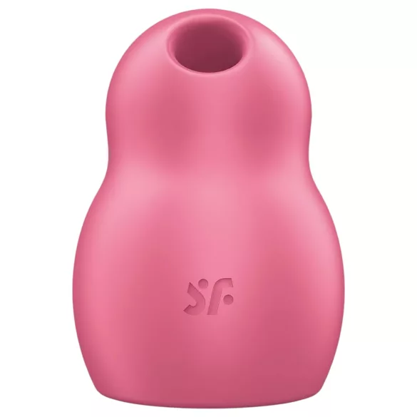 Satisfyer Pro To Go 1 - klitorisvibrator med trykbølger - genopladelig - rød