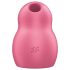 Satisfyer Pro To Go 1 - genopladelig lufttryksklitoris-stimulator (rød)
